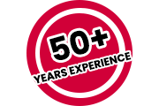 50+ Years Experience